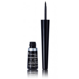 Rimmel Exaggerate Eye Liner vedel silmalainer 2,5 ml toon 1 Black