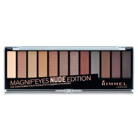 Rimmel Magnif Eyes Палетка теней для век 14 г. Spalva 001 Nude Edition