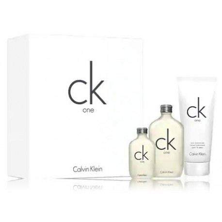 Calvin Klein CK One komplekt meestele/naistele (100 ml EDT + 15 ml EDT + 100 ml dušigeel)