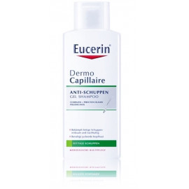 Eucerin DermoCapillaire oily dandruff gel kõõmavastane šampoon 250 ml