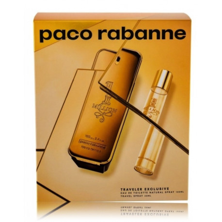 Paco Rabanne 1 Million набор для мужчин (100 мл. EDT + 20 мл. EDT)