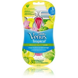 Gillette Venus Tropical ühekordsed raseerijad 3 tk