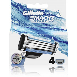 Gillette Mach3 Start головки для бритвы 4 шт