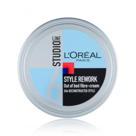 L'oreal Studio Line Style Rework Out Of Bed Fibre Cream juuksekreem 150 ml