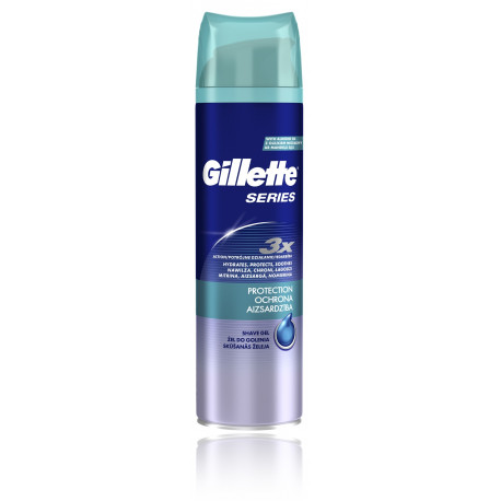 Gillette Series Protection гель для бритья для мужчин 200 мл.