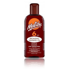 Malibu Bronzing Tanning Oil SPF 6 kaitsev õli kiiremaks päevitumiseks 200 ml