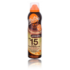 Malibu Continuous Spray SPF 15 спрей лосьон солнцезащитный с маслом ши 175 мл