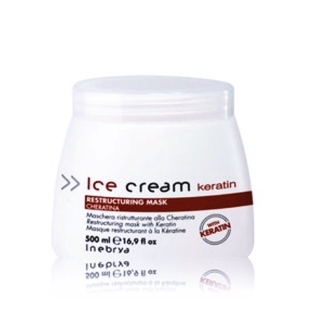 Inebrya Ice Cream Keratin Restructuring taastav juuksemask