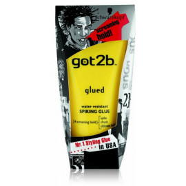 Schwarzkopf got2b Glued Water Resistant Spiking Glue veekindel juukseviimistlusvahend meestele 150 ml