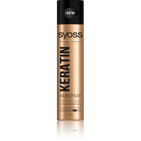 Syoss Keratin 4 väga tugevalt fikseeriv juukselakk keratiiniga 300 ml