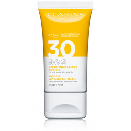 Clarins Invisible Sun Care Gel-to-Oil SPF 30 päikesekaitsegeel näole 50 ml