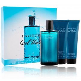 Davidoff Cool Water Man набор для мужчин (125 мл. EDT + 75 мл. Гель для душа + 75 мл. бальзам после бритья)