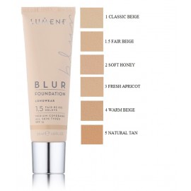 Lumene Longwear Blur Foundation SPF15 jumestuskreem 30 ml