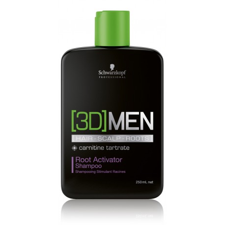 Schwarzkopf Professional 3D Mension juuksekasvu soodustav šampoon meestele 250 ml