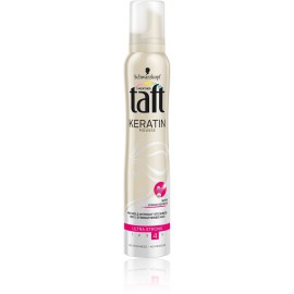 Schwarzkopf Taft Keratin Mousse мусс для волос сильной фиксации с кератином 200 мл