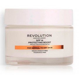 Makeup Revolution Protecting Boost дневной увлажняющий крем для лица с SPF15 50 мл