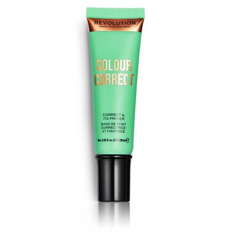 Makeup Revolution Colour Correct punast tooni vähendav meigi aluskreem 28 ml