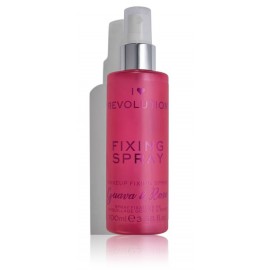 Makeup Revolution I Heart Revolution Fixing Spray Guava & Rose meigifiksaator 100 ml