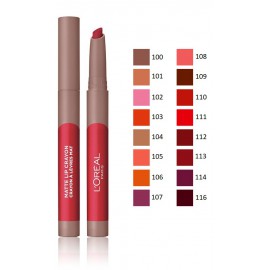 L'oreal Infallible Matte Lip Crayon matt kriiditüüpi huulevärv 2,5 g