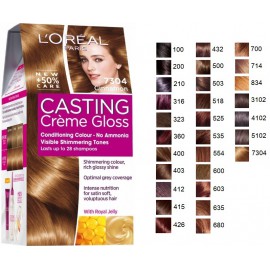 L'oreal Casting Creme Gloss ammoniaagivaba juuksevärv