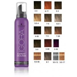 Schwarzkopf Professional IGORA Expert Mousse мусс для окрашивания волос 100 ml.