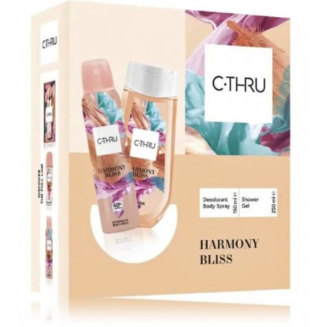 C-Thru Harmony Bliss komplekt naistele (150 ml pihustatav deodorant + 250 ml dušigeel)