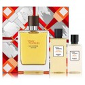 Hermès Terre d'Hermès Eau Intense Vetiver komplekt meestele (100 ml EDP + dušigeel 80 ml + habemeajamisjärgne palsam 40 ml)