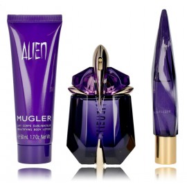 Thierry Mugler Alien набор для женщин (30 мл. EDP + 10 мл. EDP + 50 мл. лосьон для тела)