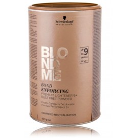 Schwarzkopf Professional BlondMe Premium Lightener 9+ blondeerimispulber juustele 450 g