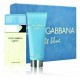 Dolce & Gabbana Light Blue komplekt naistele (100 ml EDT + 75 ml ihupiim)